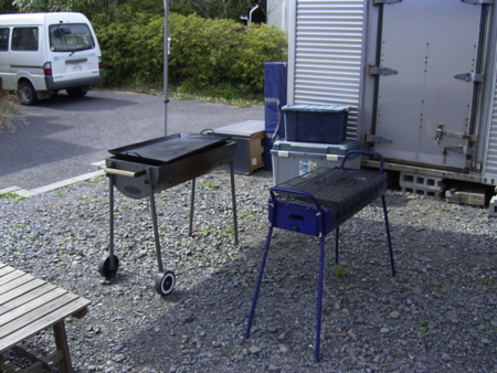BBQ設備は全て用意されています