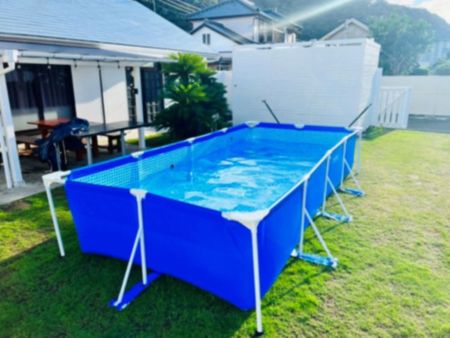 夏季限定のプール!