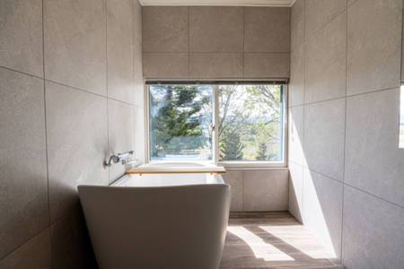 バスルームからの景色も最高